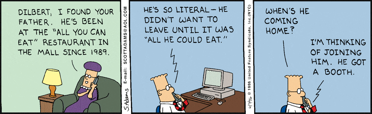Dilbert Cartoon